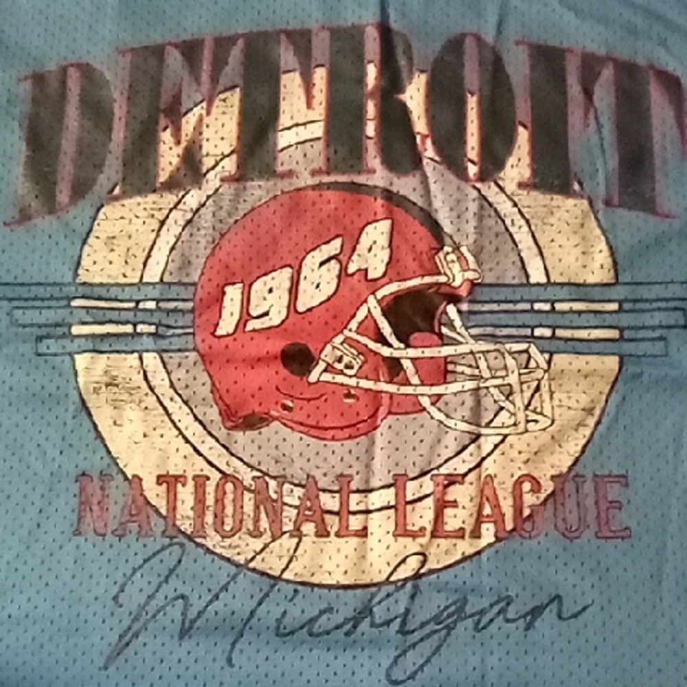 Detroit National League 1964 Blue Jersey